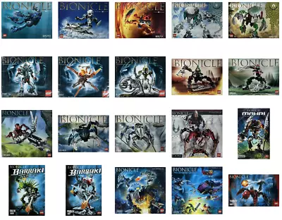 Buy LEGO BIONICLE - Various Instruction Booklets User Guide / Manual To Choose From. • 3.98£