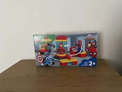 Buy Duplo 10921 Marvel Super Heroes Lab Iron Man Captain America Spider-Man New • 60£
