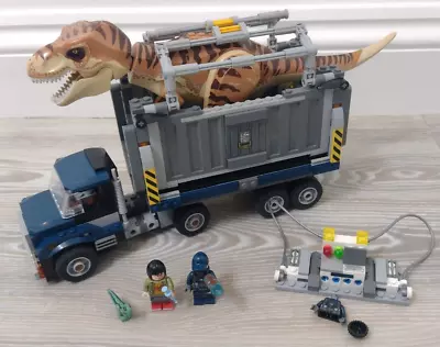 Buy Lego Jurassic World 75933 T. Rex Transport With Instructions + Minifigures • 54.99£