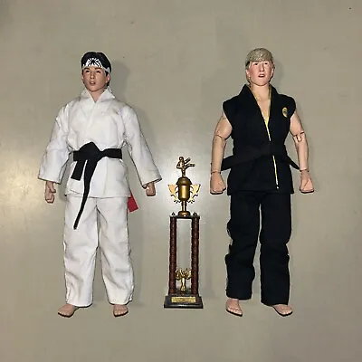 Buy Neca The Karate Kid Johnny Lawrence & Daniel Larusso 2pack 8” Clothed Figure Set • 99.99£