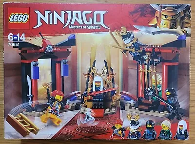 Buy LEGO NINJAGO: Throne Room Showdown (70651) Brand New Sealed  • 72.95£