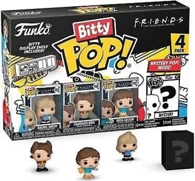 Buy Merchandising Friends: Funko Pop! Bitty POP 4 Pack - 80's Rachel |New| • 18.52£