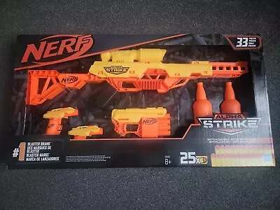 Buy 1 X Nerf Alpha Strike Battalion 4 Pack Set Of Blasters New Play Kids Toy. • 15.90£