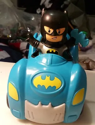 Buy Fisher Price Little People DC Superfriends Batman Batmobile & Batman Figure. • 5£