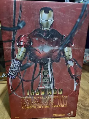 Buy Iron Man Suit Mark III Consturction Version By Hot Toys DS003 • 200£