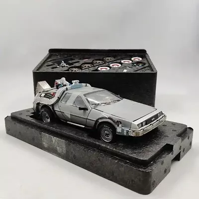 Buy Hot Wheels Back To The Future DMC-12 DeLorean 1/18 Time Machine - Imperfect Box! • 309.95£