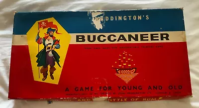 Buy COMPLETE 1958 Waddington Buccaneer Vintage Original Board Game; Box A Bit Tatty • 24.50£