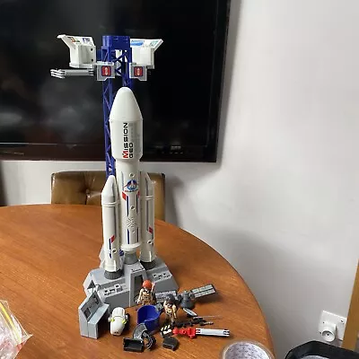 Buy Playmobil  Mission Rocket With Launch Pad Lights & Sounds - Incomplete • 22.90£