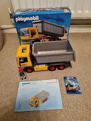Buy Playmobil 3265 Construction Tipper Truck/Lorry In Fantastic 100% Complete Boxed. • 25£