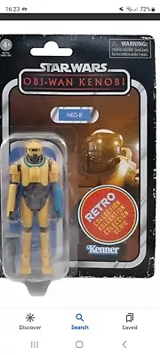 Buy Hasbro Star Wars Retro Collection Obi-Wan Kenobi - NED-B Action Figure • 1.99£