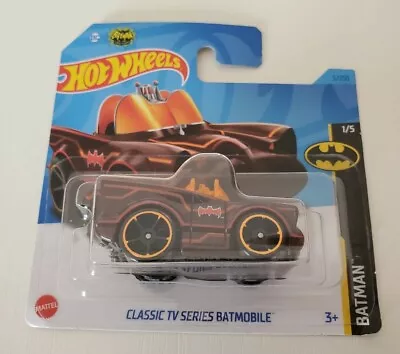 Buy Hot Wheels Classic Tv Series Batmobile Toy Car Diecast 1:64 With Original Box • 8.95£