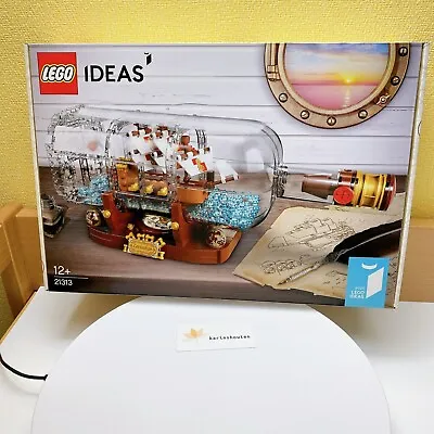 Buy LEGO 21313 Sealed Ideas Ship In A Bottle Expert Building Kit (962 Pieces) New • 127.86£