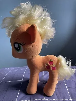 Buy Apple Jack My Little Pony Sparkle Soft Plush Toy Orange 2016 TY • 6.50£