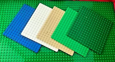Buy LEGO BOARDS BASES PLATES 16 X 16 STUD THIN VARIOUS COLOURS 12cms X 12cms • 3.49£