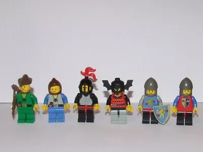 Buy Vintage 1986 Lego Castle/Knight Mini Figures From Set 6067 And Other Sets Good • 29.99£