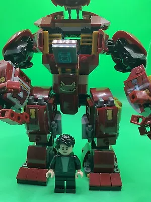 Buy LEGO 76104 Iron Man The Hulkbuster Smash-Up Marvel Retired Set - With Minifigure • 15£
