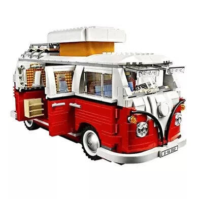 Buy Creator Expert Volkswagen T1 Camper Van VW VDUB Red Building Kit Retired Set • 55.99£