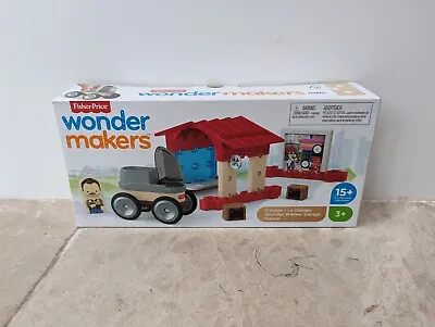 Buy Fisher Price Garage Construction Toy Wonder Makers  • 13.99£