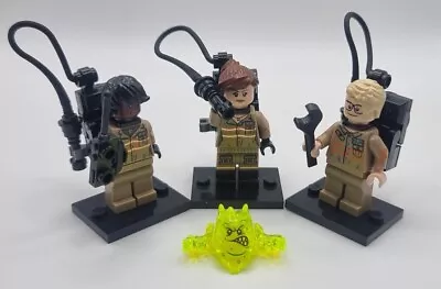 Buy Lego Ghostbusters Mini Figure Lot LOOSE Bundle Of 3 + Ghost + Stands Mint Cond • 29.99£