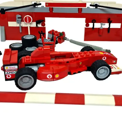 Buy 🖤Lego Racers Ferrari F1 Pit Set (8375) - Incomplete • 24.99£