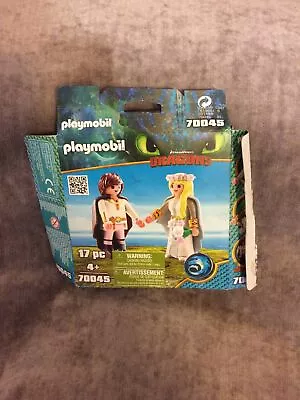 Buy See Description Playmobil How To Train Your Dragon Astrid And Hiccup Free Post • 6.99£
