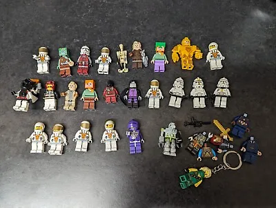 Buy Lego Minecraft Minifigures Star Wars Ect Job Lot Bundle • 19£