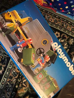 Buy Vintage 1990s Playmobil 3780 Refuse/Recycling Truck • 20£