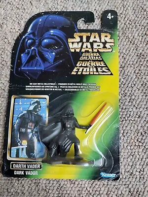 Buy Vintage Star Wars - Power Of The Force - Die Cast Figure - Darth Vader Moc • 6£
