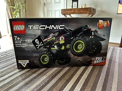 Buy LEGO TECHNIC: Monster Jam Grave Digger (42118) Pull Back Car • 10.50£