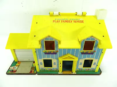 Buy Vintage - Fisher Price - Play Family House - Play Set - Toy • 12.99£