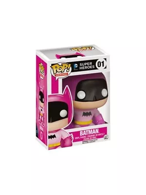 Buy Funko Pop Heroes 01 DC Super Heroes 5247 Batman Pink • 58.06£