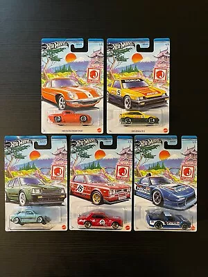 Buy Hot Wheels 2024 J-IMPORTS Full Set Of 5 - CARDS NOT MINT - SEE DESCRIPTION • 30£