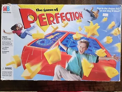 Buy 1989 1995 Milton Bradley Perfection Game Hasbro WORKING • 7.10£
