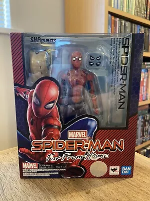 Buy S.H. Figuarts Spider-Man Far From Home With Back-pack Used EX. CON. • 65£