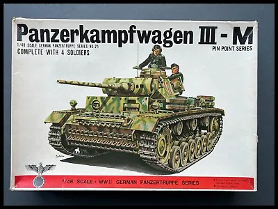 Buy Bandai WWII Panzerkampfwagen III-M 1:48 Model Kit • 54.95£