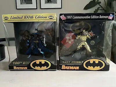 Buy Kenner Limited 100th Edition And 1997 Commemorative Edition Batman Figures  • 20£