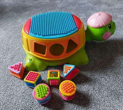 Buy Fisher Price Stack And Shape Sound Musical Turtle • 15£