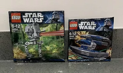 Buy Lego Star Wars. 30054 AT-ST & 30055 Vulture Droid. Polybags. New Sealed Retired✅ • 14.75£