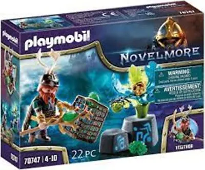 Buy Playmobil 70747 Novelmore Knights Violet Vale Plant Magician Bargain In Stock • 5.95£