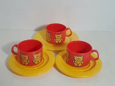 Buy Gowi Toys 6 Piece Tea Cup Set Vintage! Made In Austria. Fisher Price Fun Play • 14.24£
