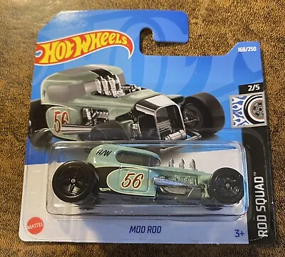 Buy HOT WHEELS 2022 Q Case MOD ROD ROD SQUAD Boxed Shipping Comb Post • 3£