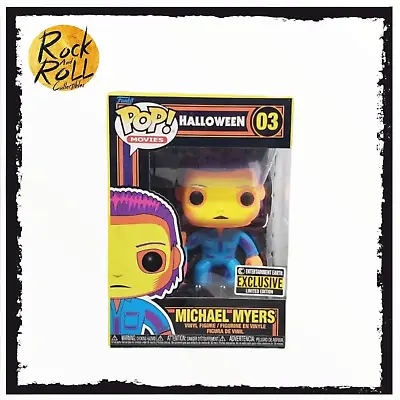 Buy Michael Myers - Halloween - Blacklight Funko Pop Movies #03 Entertainment Earth • 19.20£
