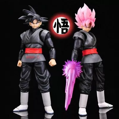 Buy Dragonball Z S.H.Figuarts Goku Gokou Black Super Saiyan Rose Action Figure Boxed • 26.57£