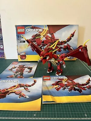 Buy Lego: Creator: Fiery Legend, Set 6751 • 12£