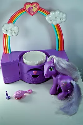 Buy Hasbro My Little Pony G3 Wisteria Wysteria Pony & Electronic Dressing Table 2003 • 12.95£