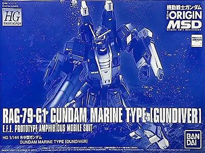 Buy 1/144 HG RAG-79-G1 Underwater Gundam  Mobile Suit Gundam THE ORIGIN MSD  Kit F/S • 59.46£