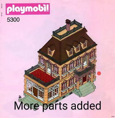 Buy Playmobil 5300  THE GRANDE MANSION Spares Replacement SPARE PARTS SERVICE  70890 • 6.99£