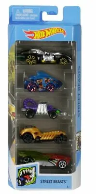 Buy Hot Wheels Street Beasts 5-pack Brand New In Box Great Gift Cars • 16.95£