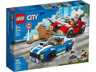 Buy LEGO City 60242 Police Highway Arrest Car Chase For 5+ - Retired Set - BRAND NEW • 14.99£