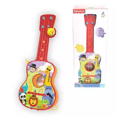 Buy Fisher Price Animals Baby Guitar With Built In Music, Lights And Sounds NEW • 21.99£